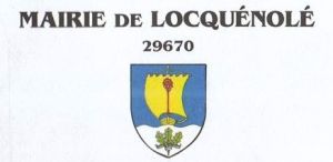 Blason de Locquénolé/Coat of arms (crest) of {{PAGENAME