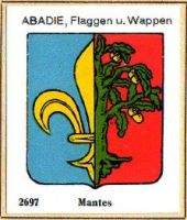 Blason de Mantes-la-Jolie/Arms (crest) of Mantes-la-Jolie