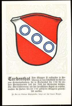 Wappen von/Blason de Turbenthal