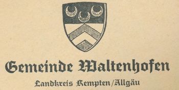 Wappen von Waltenhofen