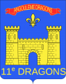 11th Dragoons Regiment, French Army.png