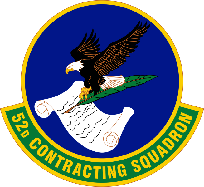 File:52nd Contracting Squadron, US Air Force1.png