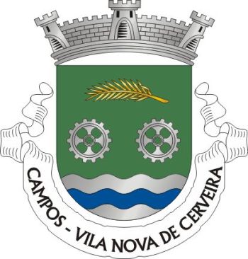 Brasão de Campos (Vila Nova de Cerveira)/Arms (crest) of Campos (Vila Nova de Cerveira)