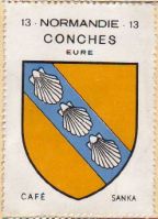 Blason de Conches-en-Ouche/Arms (crest) of Conches-en-Ouche