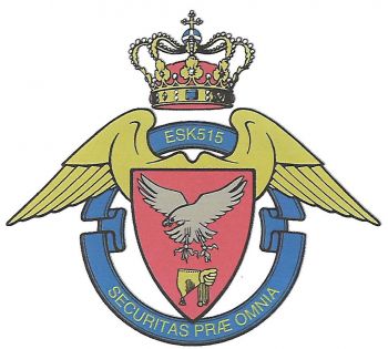 Coat of arms (crest) of the 515th Squadron, Danish Air Force
