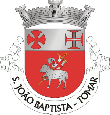 Brasão de São João Baptista (Tomar)/Arms (crest) of São João Baptista (Tomar)