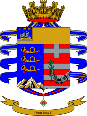 Coat of arms (crest) of 52nd Infantry Regiment Alpi, Italian Army