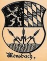 Wappen von Moosbach/ Arms of Moosbach