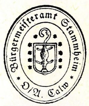 Wappen von Stammheim (Calw)/Coat of arms (crest) of Stammheim (Calw)