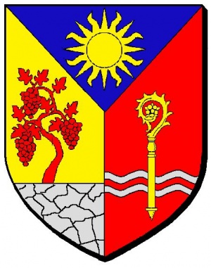 Blason de Cazedarnes/Arms (crest) of Cazedarnes