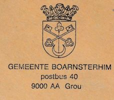 Wapen van Boarnsterhim/Arms (crest) of Boarnsterhim