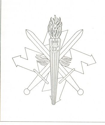 Arms of The Telegraph Regiment, Danish Army