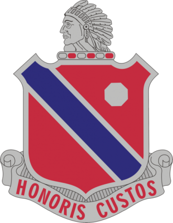 Coat of arms (crest) of 189th Field Artillery Regiment, Oklahoma Army National Guard