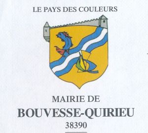 Blason de Bouvesse-Quirieu/Arms (crest) of Bouvesse-Quirieu
