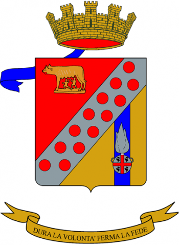 Coat of arms (crest) of the 13th Artillery Regiment, Italian Army