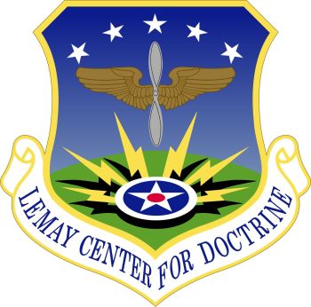 Coat of arms (crest) of the Curtis E. LeMay Center for Doctrine Development and Education, US Air Force