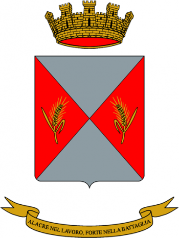 Coat of arms (crest) of the Cremona Logistics Battalion, Italian Army