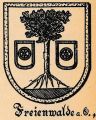 Wappen von Bad Freienwalde/ Arms of Bad Freienwalde