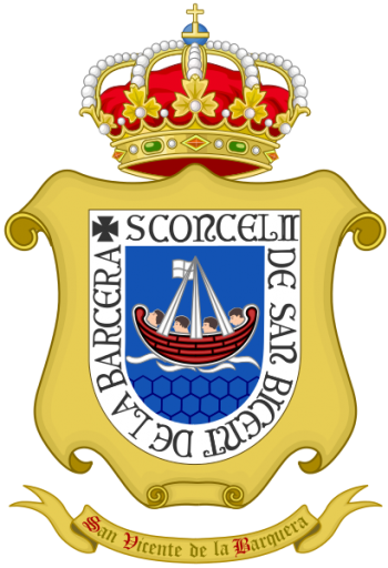 Escudo de San Vicente de la Barquera/Arms (crest) of San Vicente de la Barquera