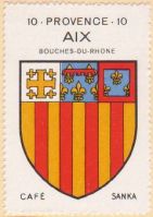 Blason d'Aix-en-Provence/Arms (crest) of Aix-en-Provence