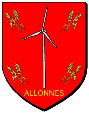 Blason de Allonnes (Eure-et-Loir)/Arms (crest) of Allonnes (Eure-et-Loir)