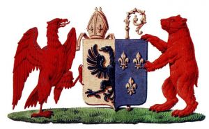 Wapen van Saint-Ghislain/Arms (crest) of Saint-Ghislain