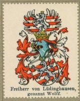 Wappen Freiherr von Lüdinghausen