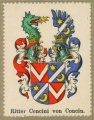 Wappen Ritter Concini von Concin nr. 270 Ritter Concini von Concin