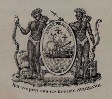Wapen van Suriname/Arms (crest) of Suriname