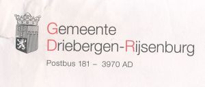 Wapen van Driebergen-Rijsenburg/Coat of arms (crest) of Driebergen-Rijsenburg