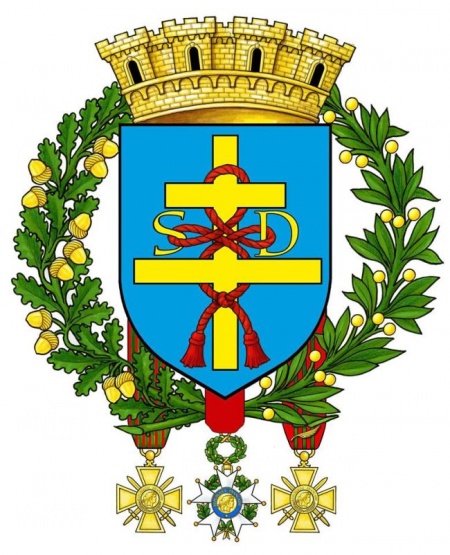 Blason de Saint-Dié-des-Vosges / Arms of Saint-Dié-des-Vosges