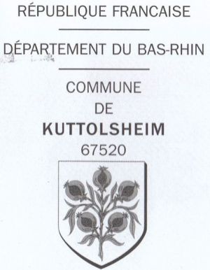 Blason de Kuttolsheim/Coat of arms (crest) of {{PAGENAME