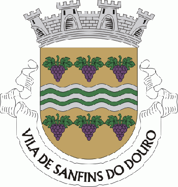 Brasão de Sanfins do Douro/Arms (crest) of Sanfins do Douro
