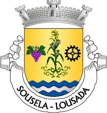 Brasão de Sousela/Arms (crest) of Sousela