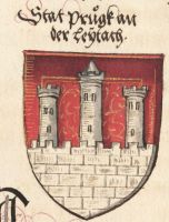 Wappen vonBruck an der Leitha /Arms (crest) of Bruck an der Leitha