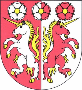 Arms (crest) of Lukavec (Litoměřice)