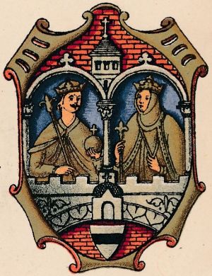 Wappen von Gelnhausen/Coat of arms (crest) of Gelnhausen