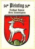 Wappen von Pleinting/Arms (crest) of Pleinting