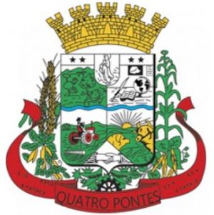 Brasão de Quatro Pontes/Arms (crest) of Quatro Pontes
