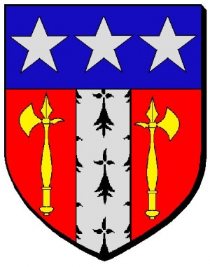 Blason de Bains-sur-Oust/Arms of Bains-sur-Oust