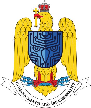 Coat of arms (crest) of the Cybernetic Defence Command, Romania
