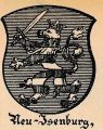 Wappen von Neu-Isenburg/ Arms of Neu-Isenburg