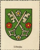 Wappen von Löbejün/Arms (crest) of Löbejün