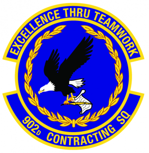902nd Contracting Squadron, US Air Force.png