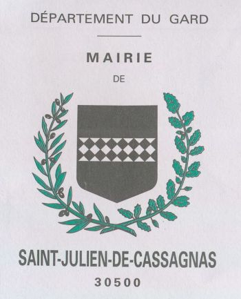 Blason de Saint-Julien-de-Cassagnas
