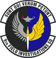 9th Field Investigations Squadron, US Air Force.png