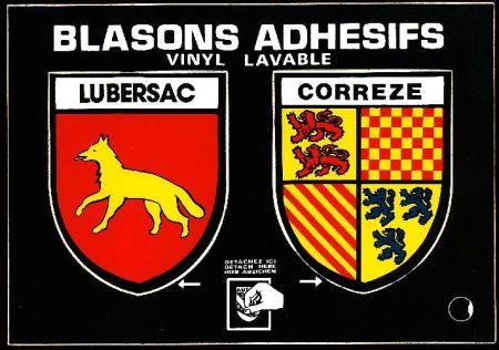 Blason de Lubersac/Coat of arms (crest) of {{PAGENAME