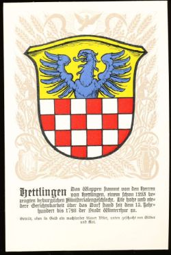 Wappen von/Blason de Hettlingen (Zürich)