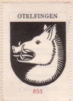 Wappen von Otelfingen/Arms (crest) of Otelfingen