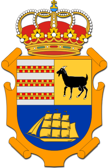 Escudo de Puerto del Rosario/Arms (crest) of Puerto del Rosario